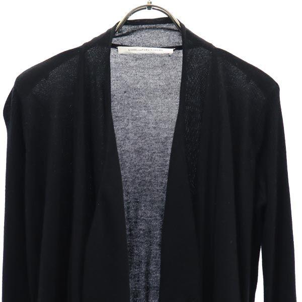 Diane von Furstenberg קרדיגן סריג שרוול ארוך תערובת משי קשמיר נשים משומש