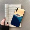 Mountain Peak Forest Snow mountain White smoke Phone Case For Samsung Galaxy A7 A50  51 A70  80 A40 A20 A30 A8 A6 A8 Plus A9 A71