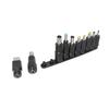 10PCS/Set Universal Type C To DC Power Adaptor Cable 100W 65W 20V 4A PD Fast Charger Jack Multifunction Mains Plugs Connector