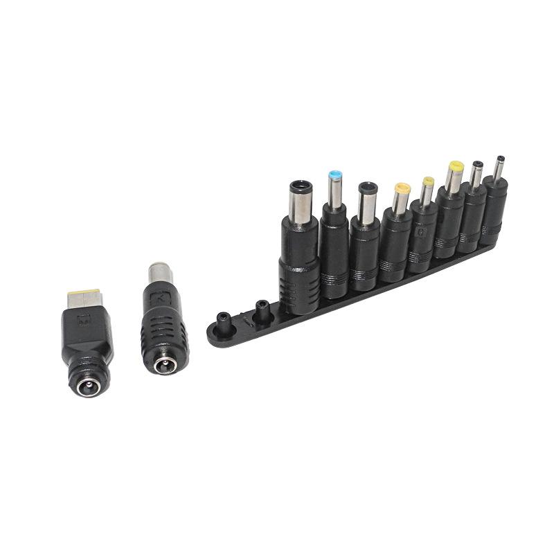 10PCS/Set Universal Type C To DC Power Adaptor Cable 100W 65W 20V 4A PD Fast Charger Jack Multifunction Mains Plugs Connector