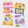 Sticker Activity Set 4 Types Dress Up, Prize Draw, Camera & My Home for Kids