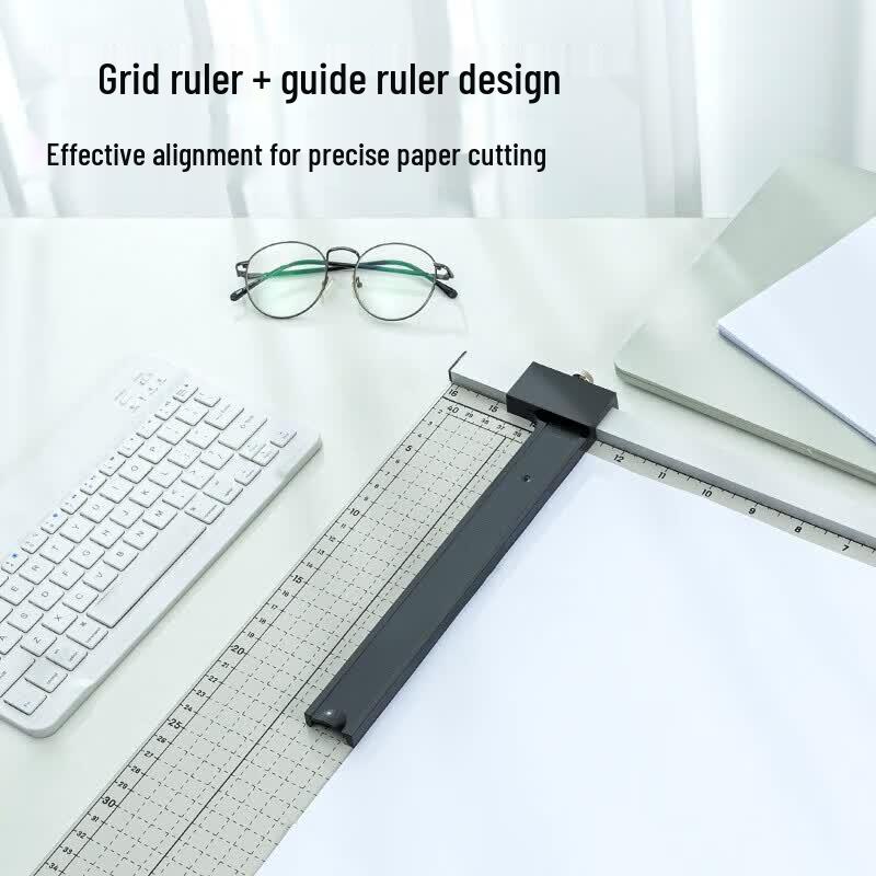 Deli 8011 Steel Manual Paper Cutter CN Plug (adapter Included)
