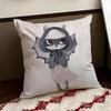 MMrs MMighetto Print Cushion Cover Reversible Soft Durable Pillow Cover Home  Car MultiScene Use for Daily Comfort