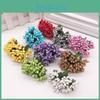 Small Artificial 12pcs Pearl Berry Berries Stamen Diy Wreath Wedding Box Decor