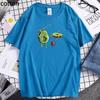 Funny Avocado Fashion T-Shirts Unisex Harajuku Breathable Casua