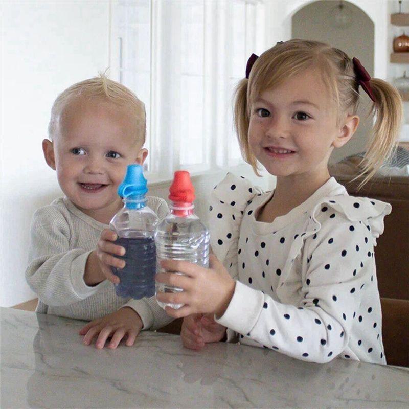 ABWR-10Pcs Portable No Spill Silicone Bottle Topper Spout Adapter With Water Leak Proof Bottle Bottle Topper Spout