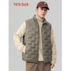 Romon Men's Casual Stand Collar Down Vest