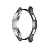 TPU Protective Case Compatible for Samsung Galaxy Watch4 Classic 42mm Hollow Soft TPU Case Electroplating Protection