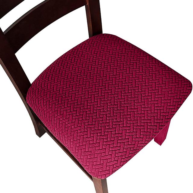Jacquard Stoelhoes Stretch Stoelhoezen Eetkamerstoelhoezen Ruitjes Stoelhoezen Meubelbeschermer Voor Huis Keuken Hotel One