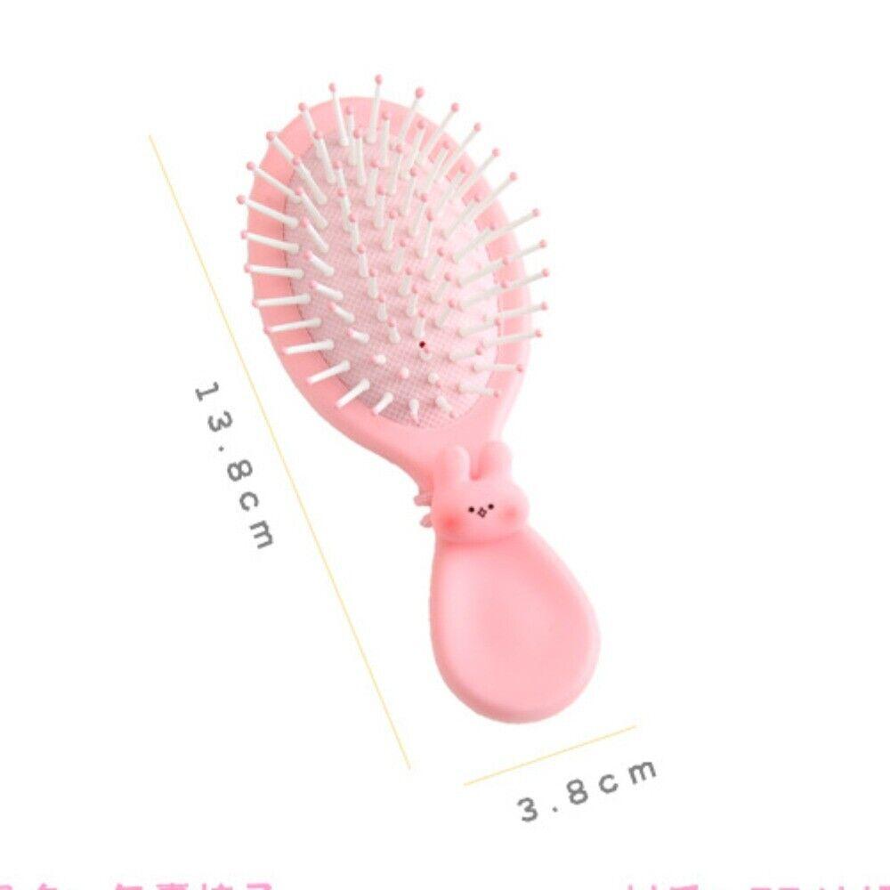 Mini Portable Small Massage Untangling Hairbrush Cartoon Air Cushion Hair Brush;