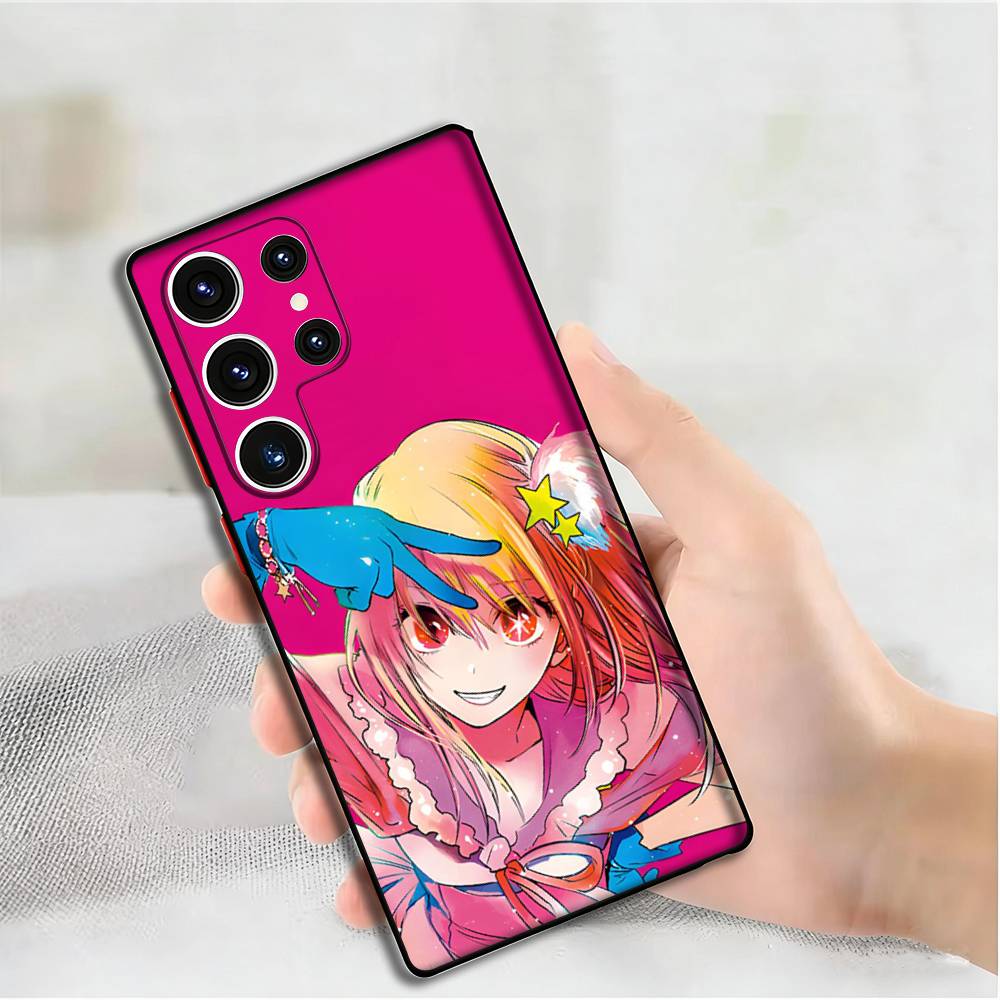 Anime H-Hoshino Phone Case For Samsung S24,25,23,22,21,20 Plus Ultra 5G Lite Shockproof Cover