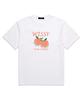 Wissi Peach Logo Short Sleeve T-Shirt (Ws008) White