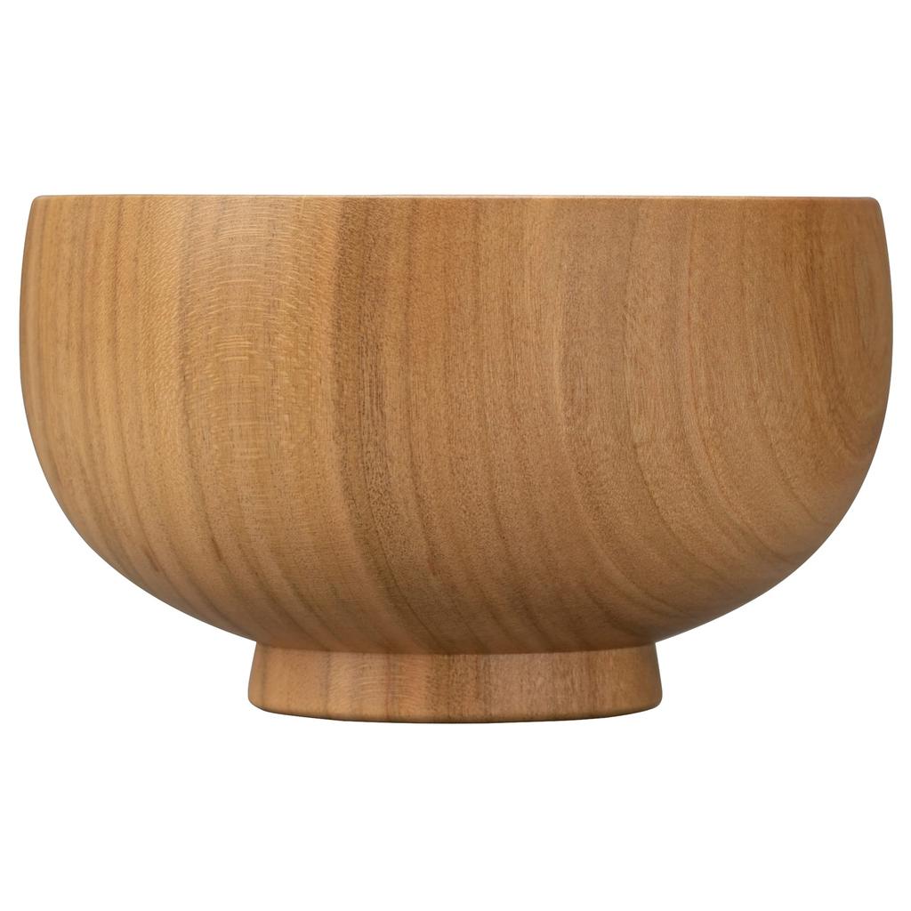 Yamanaka lakované zboží Shirasagi dřevoobrábění polévková miska, miska Shirasagi, malá, cca. 10cm, Třešňový květ, Přírodní, Vyrobeno v Japonsku