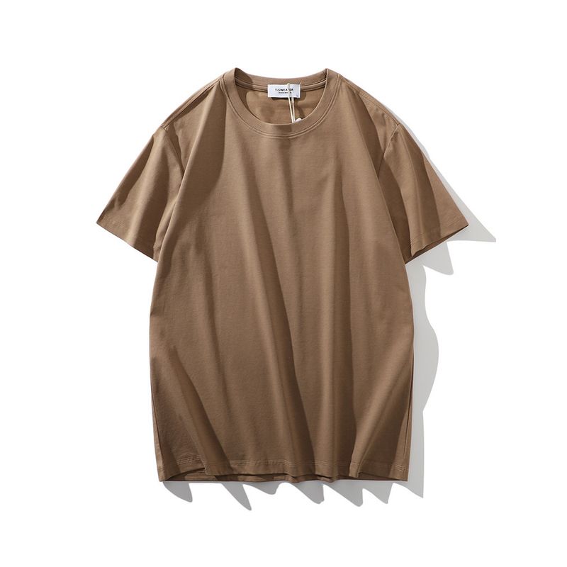 Foreign Trade Export to Domestic Sales DuPont Sorona Cool Feeling Lyocell Tencel Short sleeve T-shirt Men Summer Light Luxury Top