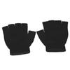 1 Pair Women Half Finger Breathable Sports Half Finger Gloves for Gym Yoga Fitness(black)