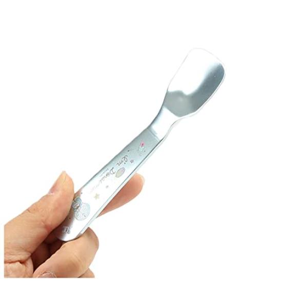 Skater Aluminum Ice Cream Sparkly Sanrio SA1 Spoon, Doraemon, Pastel,