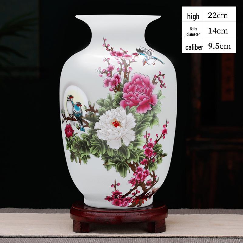 Jingdezhen Ceramic Vases - Chinese Home Decor for TV Cabinets & Shelves