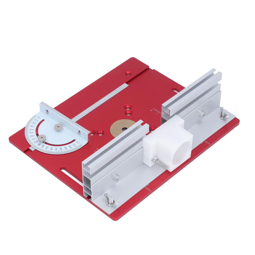 Router Table Insert Plate Aluminum Alloy Board Woodworking Benches Router Table Plate for Routing Carving Milling