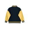 Children's Baseball Jacket for Autumn and Winter, Fleece Sweatshirt for Older Kids, Boys' Fleece-Lined Jacket, Girls' Top, Letter Cardigan