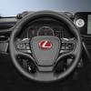 lexus Car Stickers Carbon Fiber Steering Wheel Decorative Paster For RX330 IS250 Ct200h ES300h RX350 IS300h NX300h RX400h UX250h