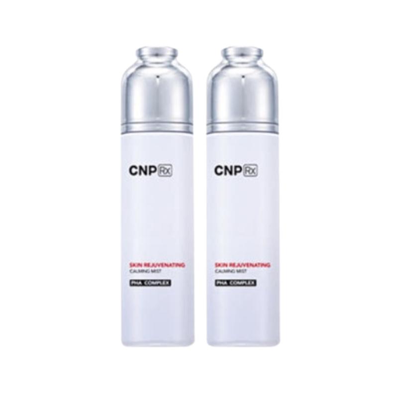 CNP RX Skin Rejuvenating Calming Mist 70ml X 2pcs – A Korean Soothing Facial Mist for Sensitive and Tired Skin