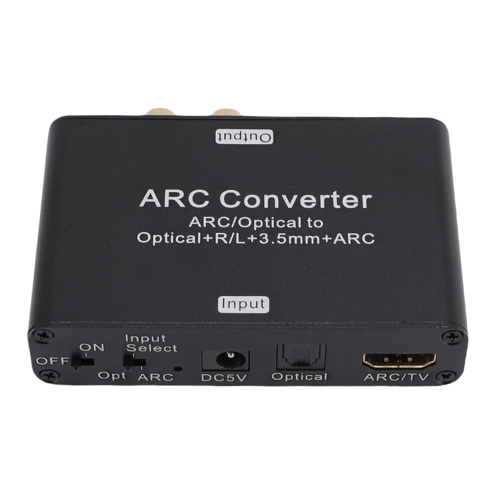 

ARC Экстрактор Оптический Стерео 3,5 мм Выход для наушников 192 кГц Цифро-аналоговый преобразователь для ТВ