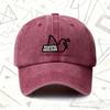 A Vintage Washed Cap Featuring PEACEFUL HOOLIGAN Suitable for Both Men And Women This Solid Baseball Hat Is Perfect for All