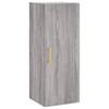 Highboard Gray Sonoma 34.5 x 34 x 180 cm Particleboard