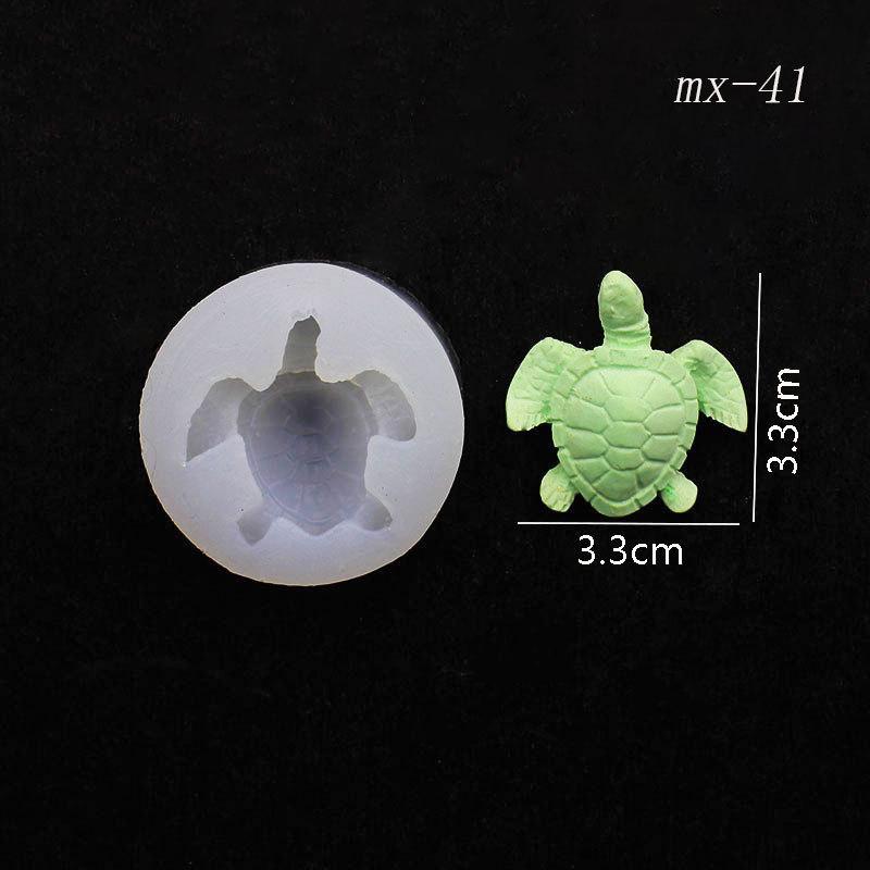 

3D Shell Starfish Fondant Cake Mold Silicone Mold Set Mermaid Tail Sea Animal Cake Decorating Tools DIY Craft Fondant Molds