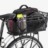 Cycle Rear Basket Large Capacity Bike Rear Basket Transport Accessory Metal Mesh Design For Cycling