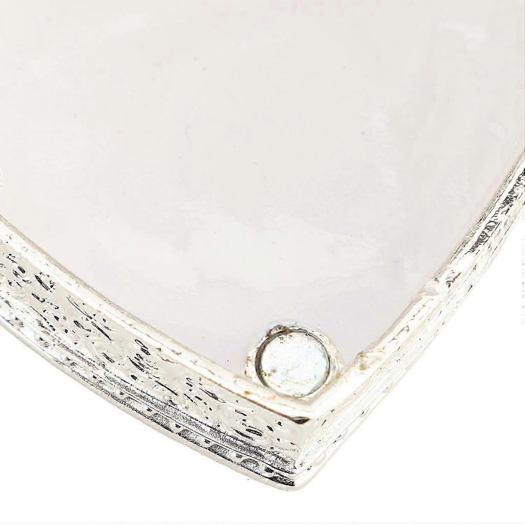 Heart Shape Trinket Organizer Hollow Out Small Ring Earring Keepsake Storage Box for Wedding Birthda