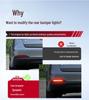 Kia K3 (2013-2015) Rear Bumper Light: Brake Warning & Sequential Turn Signal Light