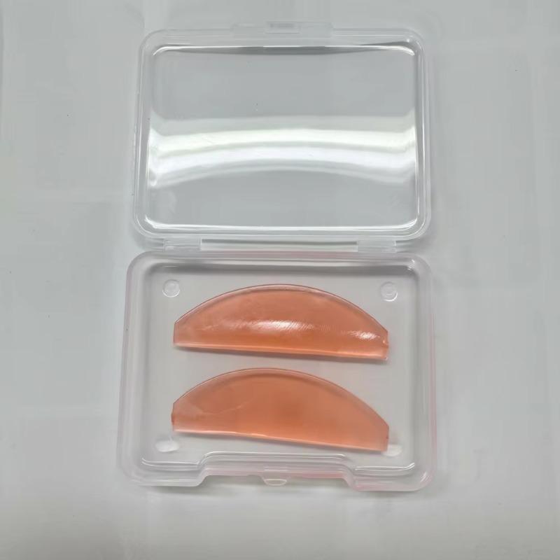 New 1Pair Silicone Lash Perm Pads Softening Lifting Lashes Rods Shield 3D Eyelash Curlers Accessories Makeup Tools Self-adhesive