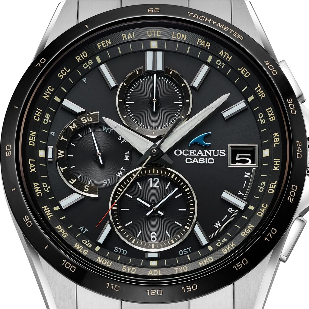 Casio Men's 100M Water Resistant Analog Quartz Watch OCW-T2600J-1A