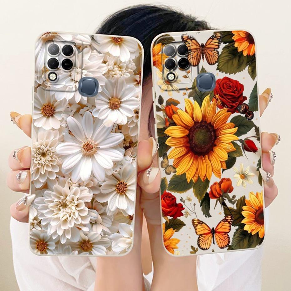 Cute Printed Phone Case For Infinix Hot 10S 10T 10i Soft Silicone Shockproof Cases For Infinix Hot10S Hot10T Hot10i Bumpers