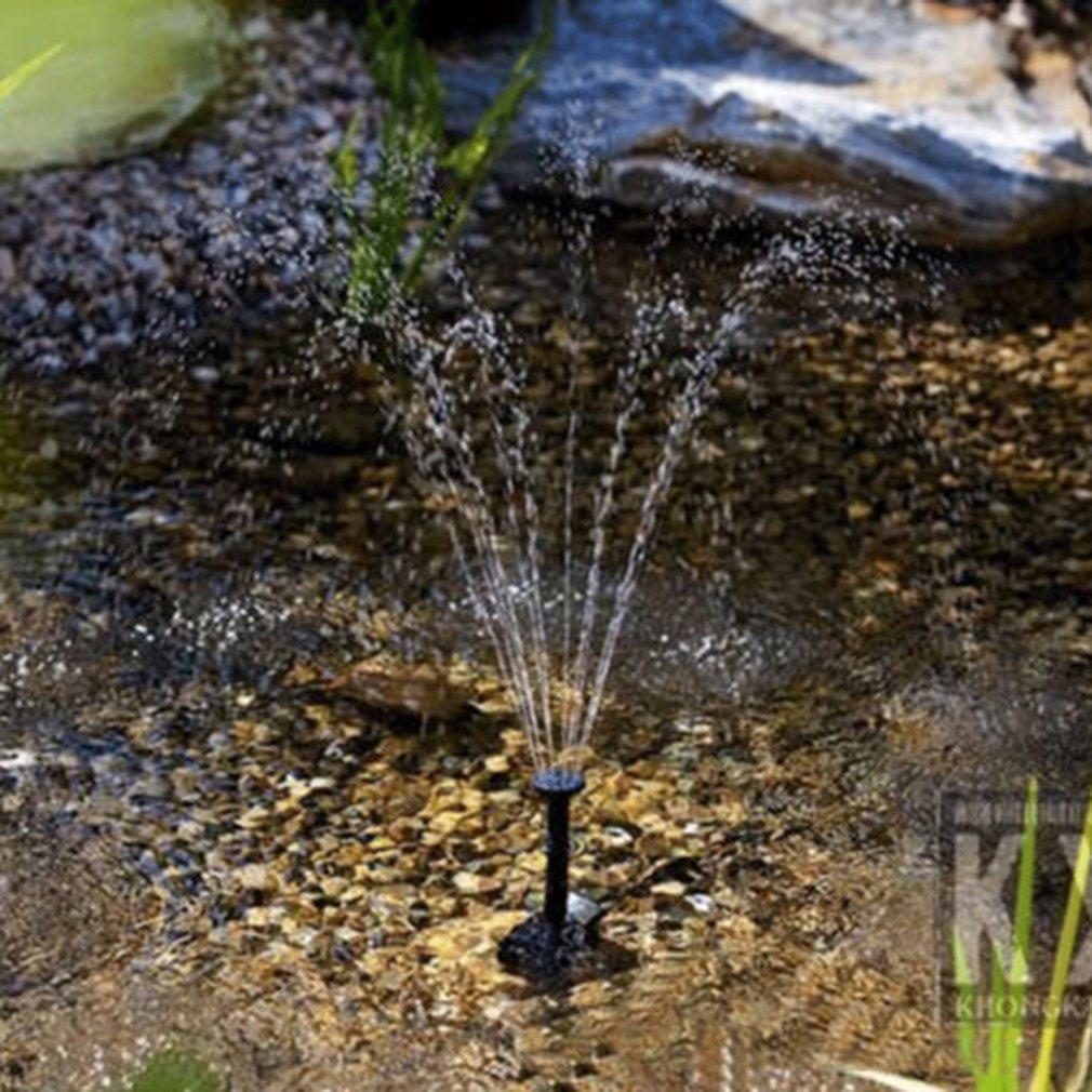 Solar Power Fountain Water Pump Panel Garden Pond Pool Submersible Watering Kit