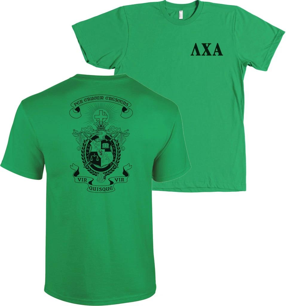 Lambda Chi Alpha Fraternity Bella + Canvas Shirt Coat of Arms - MORE COLORS M