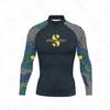 Ανδρικό Ελαφρύ Αντιηλιακό Μαγιό Rash Guard Γρήγορου Στεγνώματος Προστασία UV για Surfing, Κατάδυση, Παραλία, Θαλάσσια Σπορ Καλοκαίρι