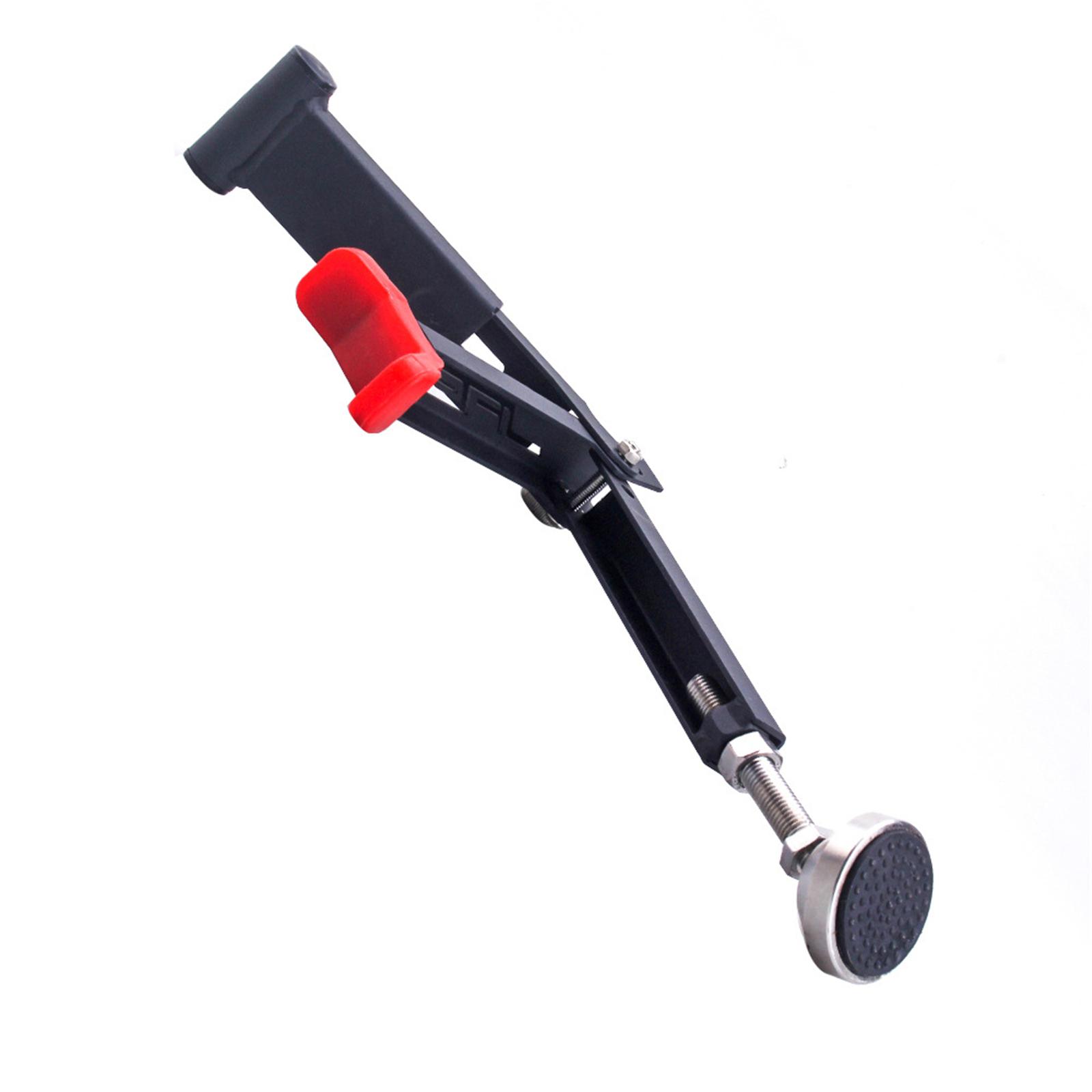 

High Strength Motorcycle Lift Stand Sided Paddock Holder for Front&Rear Wheels, Easy Storage Design for Bike Enthusiasts 1