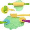 20 pcs Dough Plastic Tools Modeling Accessories Cake Molds Kitchen Toys, Play Dough Tools Set