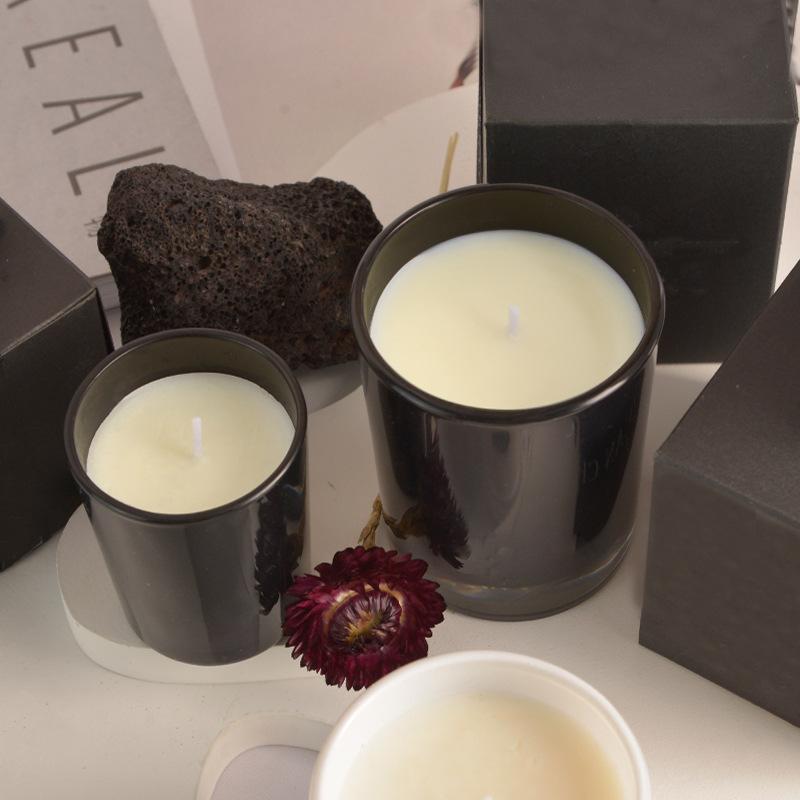 Candles with Multiple Colors and Fragrances, Aromatherapy Glass Filled with Wax, Soy Wax, Beeswax, Plant Wax, Scented Candles