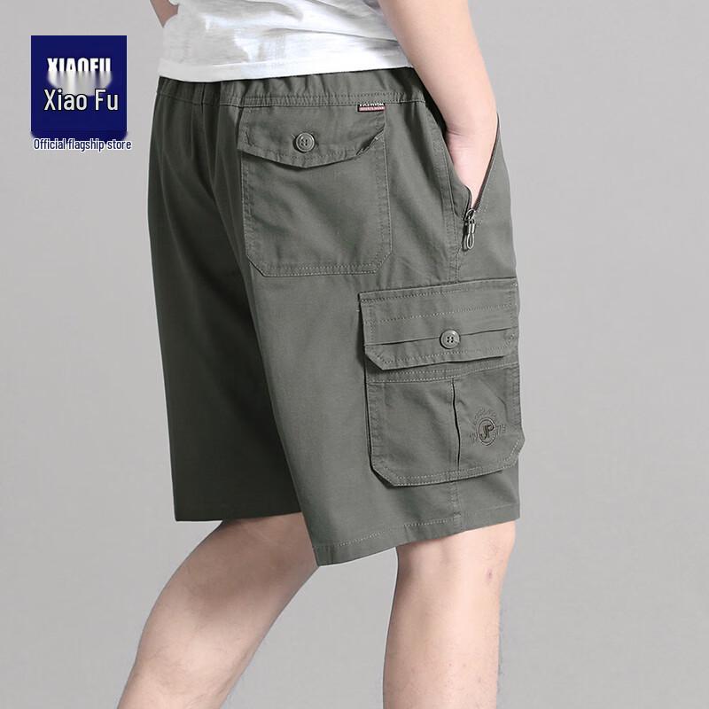 Men s Summer Cotton Cargo Shorts XL