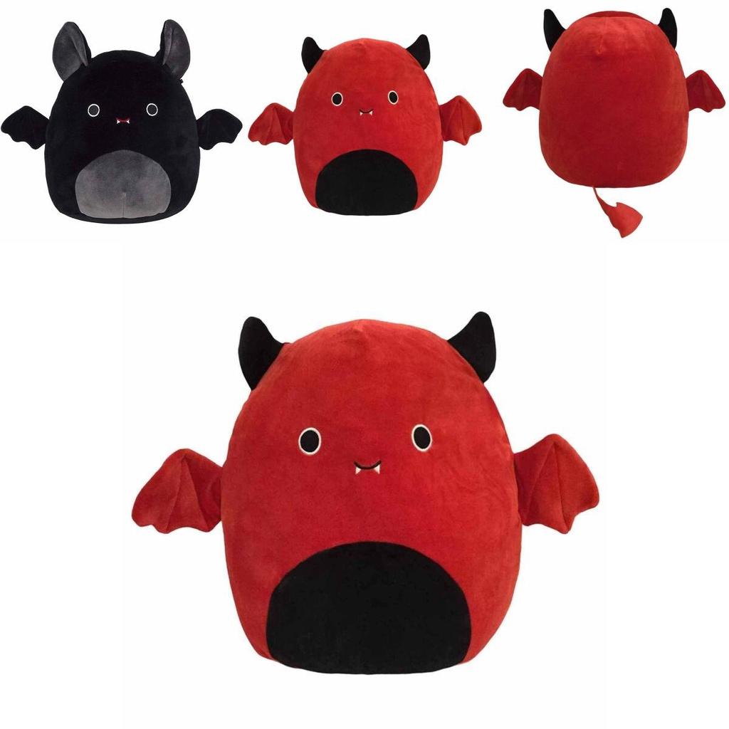 Чарівна Плюшева Іграшка Диявольський Кажан на Хелловін М'яка та Затишна Набита Мультяшна Лялька Для Дітей