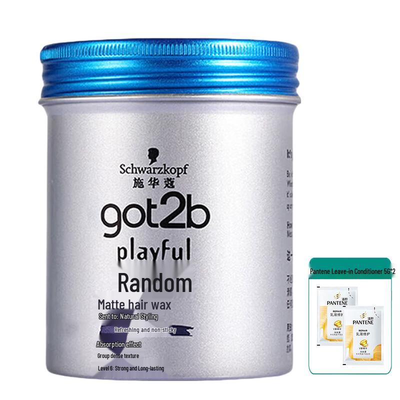 Schwarzkopf GOT2B Matte Hair Wax 100ML