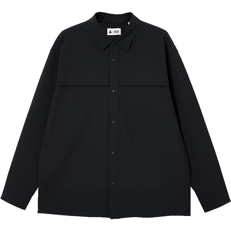 JACK&JONES Men s Spring Loose Fit Long Sleeve Shirt L