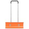 Pelle à neige avec poignée extensible orange 96cm lame en acier