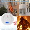 2/1pcs Carbon Monoxide Detectors CO Gas Monitor Alarm CO Sensor Detector with LCD Digital Display for Home,Bedroom,Kitchen,Offic