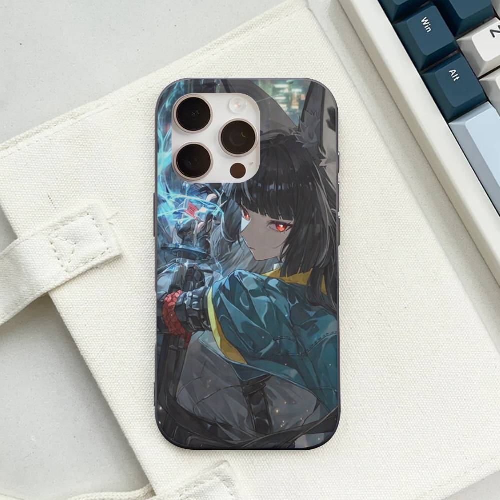 Hoshimi Miyabi ZZZ For iPhone 16 15 11 12 13 14 17 Pro Max PLUS Pro Soft Corrugated Silicone Back Phone Case iPhone 12 pro
