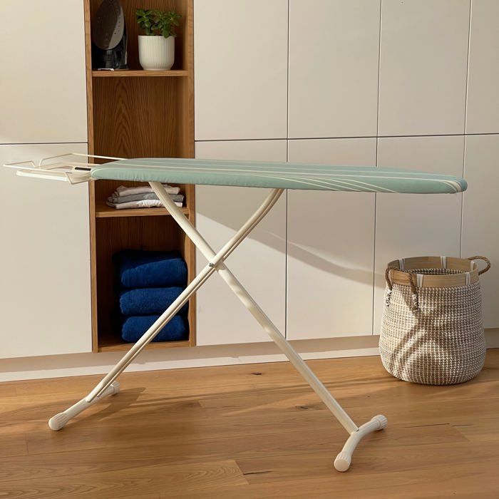 Table à repasser BERMUDE Bleu Acier 124x40cm