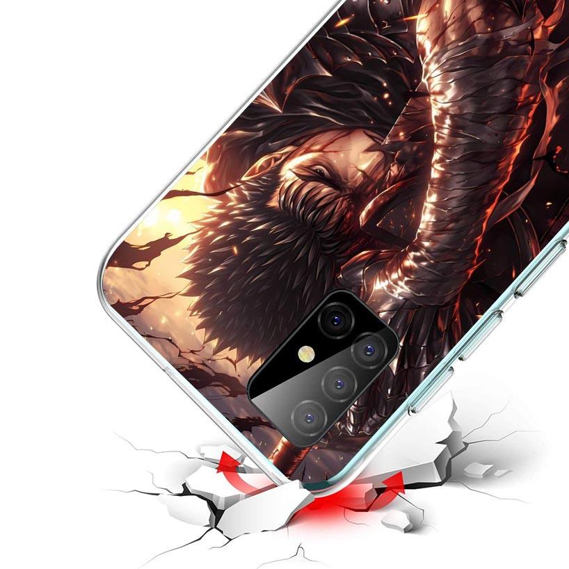 G-Guts B-Berserks Anime Phone Case For Samsung Galaxy A12 A52S A42 A32 A22 A51 A50 Note 20 Ultra 10 S10 Plus A71 A70 A31 A30 A10